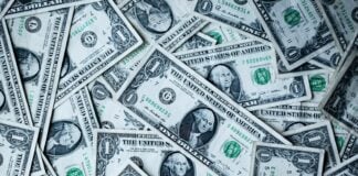 1 U.S.A dollar banknotes