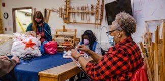 Current and former military service members are invited to the Indianapolis Arts Center, 820 E. 67th St., for Veterans Art Day on Nov. 12, 2022.
