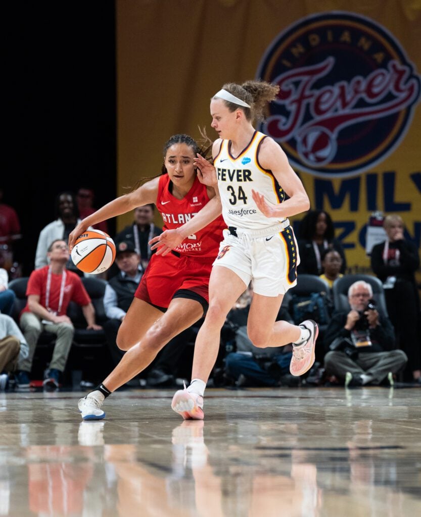 Indiana Fever Atlanta Dream photos; (Photo/Stacia Sloss)