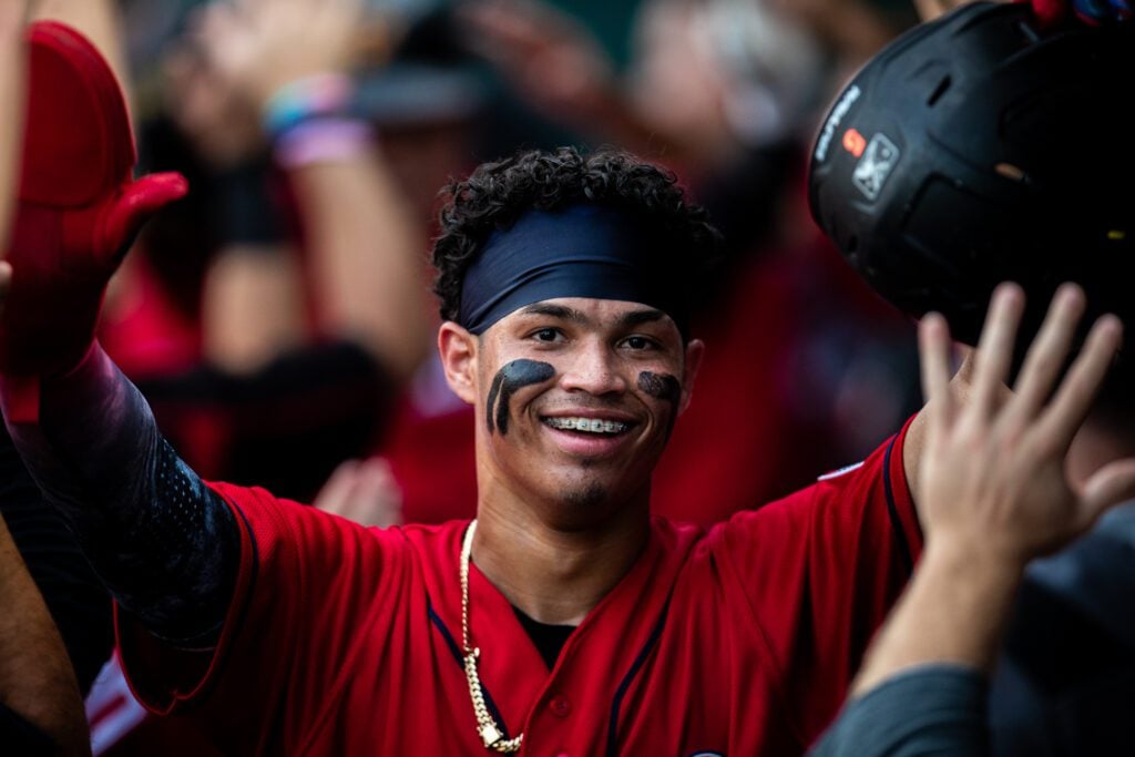 Indianapolis Indians vs Memphis Redbirds, July 4th 2023, baseball, family fun,; Endy Rodríguez