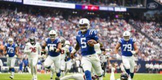 Anthony Richardson; Indianapolis Colts; QB; Quarterback; Houston Texans game; Concussion protocol;