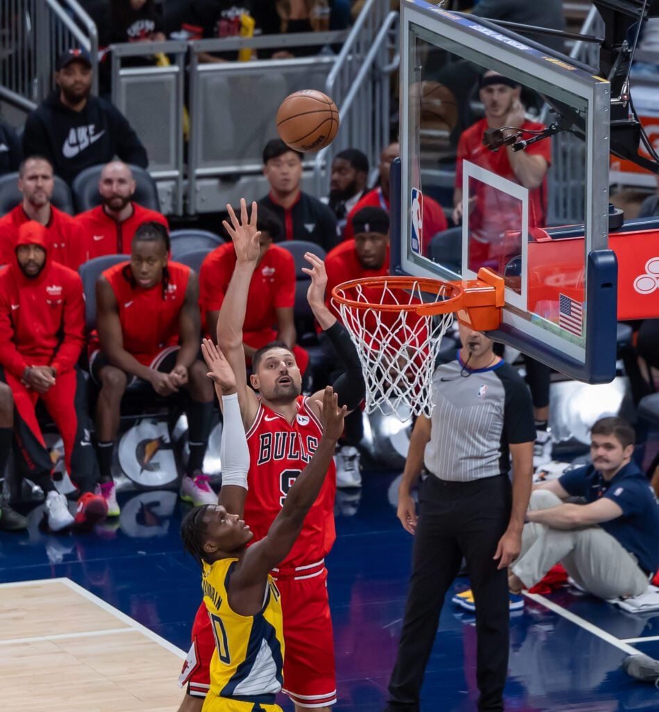 Chicago Bulls versus Indiana Pacers, Oct. 30, 2023.