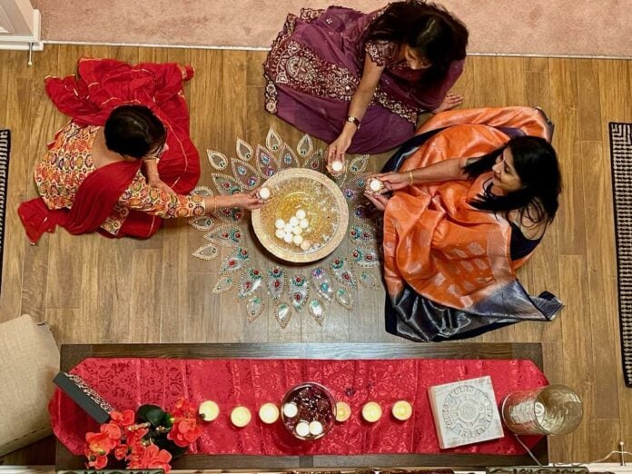 original-9095B3AA-DEF5-496D-B264-F98E2EF62657 The Hindu holiday Diwali is celebrated Nov. 12 and welcomes the new year and victory of light over darkness. (Photos provided/Rupal Thanawala)
