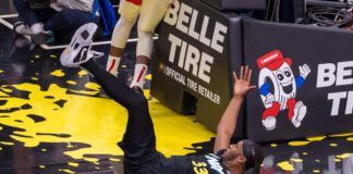 Toronto Raptors at Indiana Pacers basketball game photo at Gainbridge Fieldhouse on February 26, 2024. (Photo/Walt Thomas)