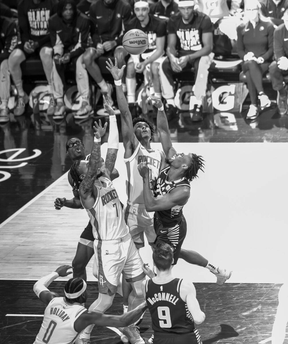 Houston Rockets versus Indiana Pacers NBA basketball game on February 6, 2024 at Gainbridge Fieldhouse in downtown Indianapolis, Indiana. (Photo/Walt Thomas)