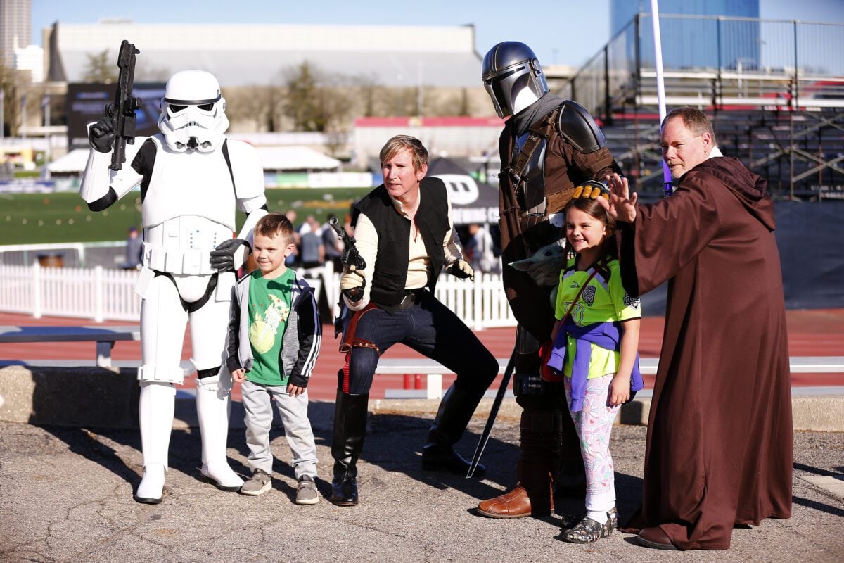 Charleston Battery FC versus Indy Eleven on April 13, 2024 at Michael A. Carroll Stadium. (Photo/Jeff Brown)