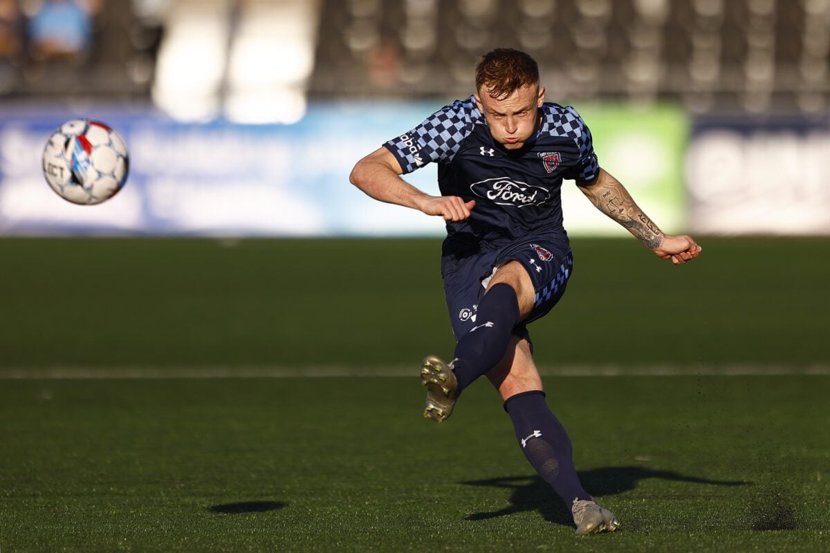 Charleston Battery FC versus Indy Eleven on April 13, 2024 at Michael A. Carroll Stadium. (Photo/Jeff Brown)