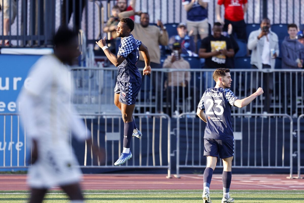 Charleston Battery FC versus Indy Eleven on April 13, 2024 at Michael A. Carroll Stadium. (Photo/Jeff Brown)