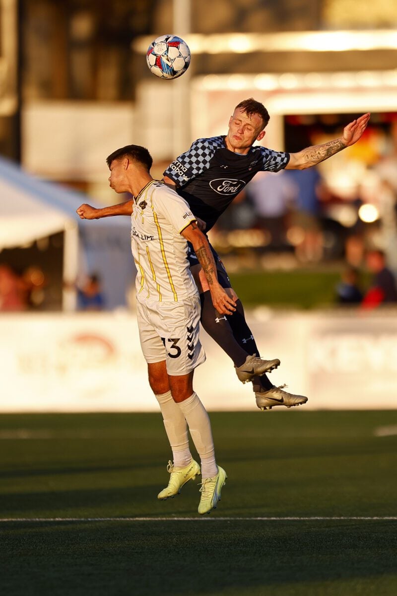 Charleston Battery FC versus Indy Eleven on April 13, 2024 at Michael A. Carroll Stadium. (Photo/Jeff Brown)