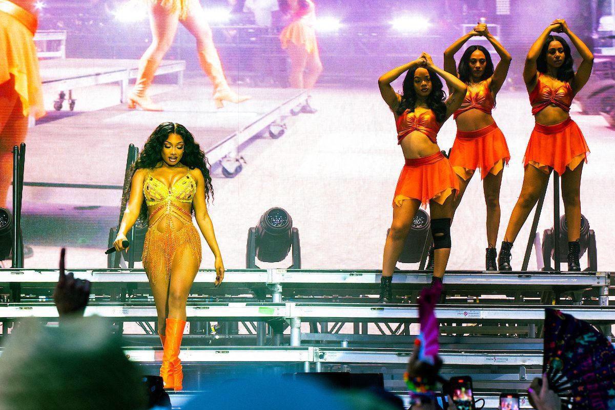 Megan Thee Stallion during Bonnaroo Music Festival.
