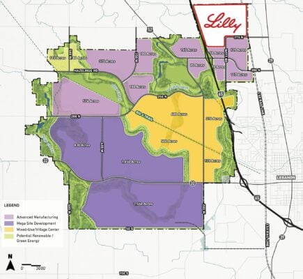 potential land use for the LEAP district