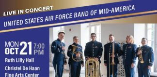 The U.S. Air Force (USAF) Band of Mid-America’s Airlifter Brass
