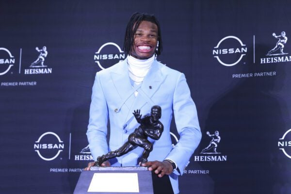 2024 Heisman winner Travis Hunter.