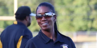 Indy Steelers President Tiffany Hamilton.