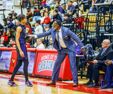 Ben Davis high school boys basketball coach Don Carlisle.