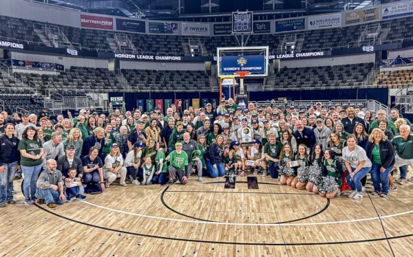 The 2025 Barbasol Horizon League Women's Basketball Tournament Championship game, held on March 11, 2025, in Indianapolis, Indiana. (Photo/David Dixon)