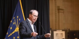 indiana Governor Mike Braun 2025.