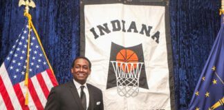 Scott Hicks inducted into the Indiana Sports Hall of Fame on March 19, 2025. (Photo/David Dixon)