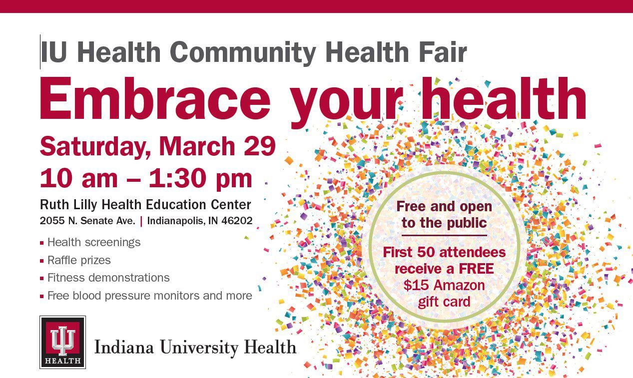 IU Health Fair 3.29