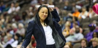Dawn Staley, University of South Carolina women's basketball head coach.