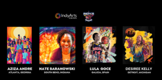 Tamika Catchings mural finalists concept renderings (Image provided/Indy Arts Council)
