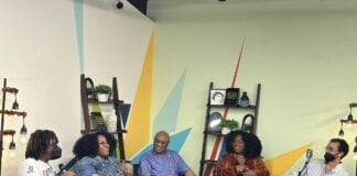MO*CON, a weekend-long, low-pressure convention started by Hoosier author Maurice Broaddus ,will include panel discussions, live music, after-parties and low-pressure opportunities to meet and chat with writers. (Photo/Sally Broaddus)