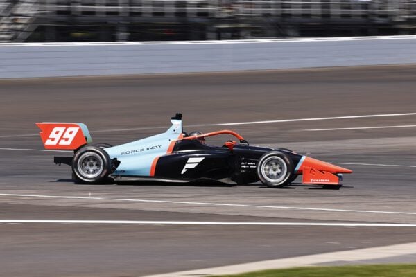 Myles Rowe IndyCar at IMS May 2025.