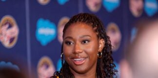Indiana Fever Aliyah Boston 2025 WNBA Media.