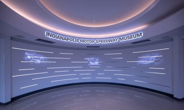 Inside Indianapolis Motor Speedway (IMS) Museum 2025.