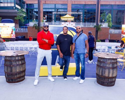 The City League Media Day Gainbridge Fieldhouse Indianapolis sports June 2025.