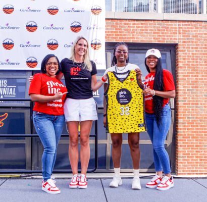 The City League Media Day Gainbridge Fieldhouse Indianapolis sports June 2025.