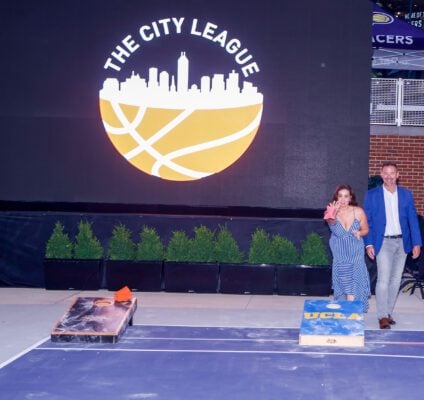 The City League Media Day Gainbridge Fieldhouse Indianapolis sports June 2025.