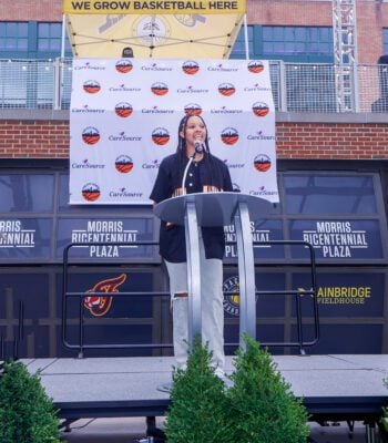 The City League Media Day Gainbridge Fieldhouse Indianapolis sports June 2025.