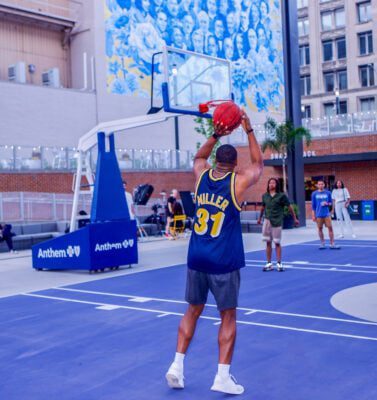 The City League Media Day Gainbridge Fieldhouse Indianapolis sports June 2025.