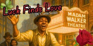 “Luck Finds Love,” written by Curtis Smith, is part of the Indiana Avenue series, which highlights the vibrant culture, stories and music of the once historic Black neighborhood.