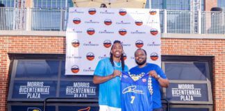 The City League Media Day Gainbridge Fieldhouse Indianapolis sports June 2025.