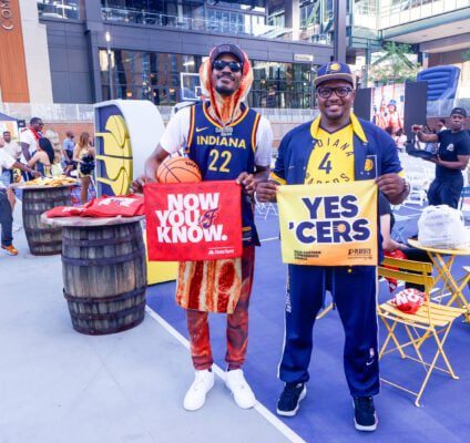 The City League Media Day Gainbridge Fieldhouse Indianapolis sports June 2025.