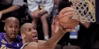 Indiana Pacers Los Angeles Lakers 2000 NBA Finals.