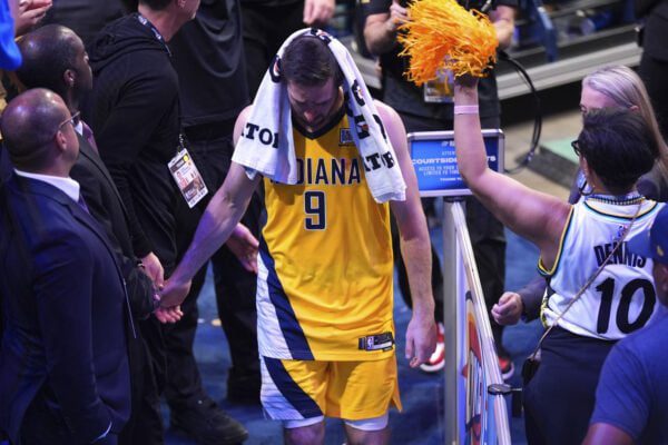 Indiana Pacers Oklahoma City Thunder Game 7 NBA Finals June 2025.