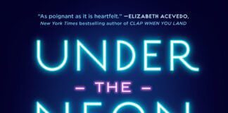 “Under the Neon Lights,” which officially hit shelves on June 3, is Hoosier author Arriel Vinson’s debut novel. (Book cover image/Penguin Random House)