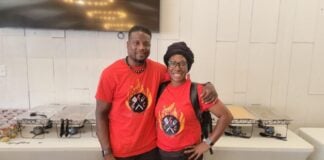 Phillip Guy, founder and CEO, and Latasha Guy, operations manager, of Guy’s Cooking Creation. (Photo provided/Latasha Guy)