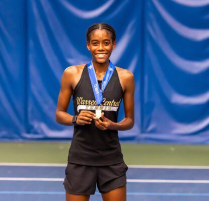 Samaya Smith of Warren Central High School. (Photo/Walt Thomas)