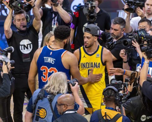 NBA Eastern Conference Finals winners the Indiana Pacers.