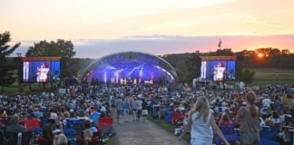 Kroger Symphony on the Prairie presents 21 concerts in partnership with the Indianapolis Symphony Orchestra across 10 weekends at Conner Prairie. (Photos/Indianapolis Symphony Orchestra)