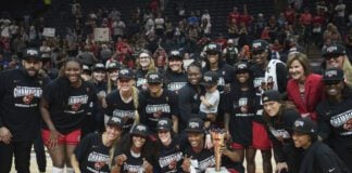 Indiana Fever Commissioner's Cup 2025.