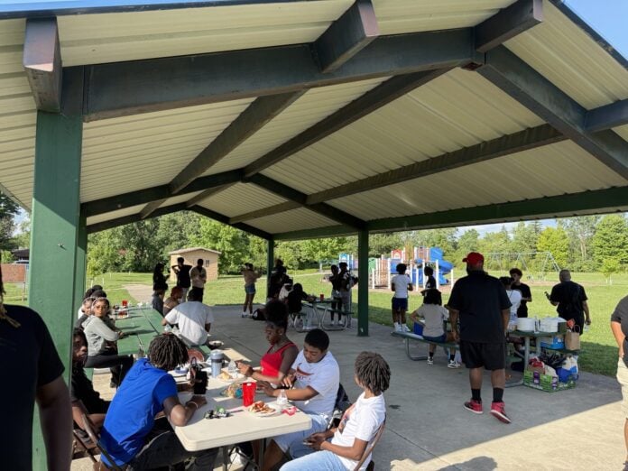 IMG_6749 Let Them Talk, a volunteer youth advocacy group, hosts Safe Summer Kickbacks to give Black and Brown youth in Indianapolis a safe place to have fun. (Photo provided/Heather Savage)