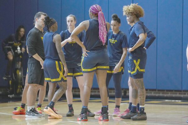 Indiana Fever practice April 28, 2024