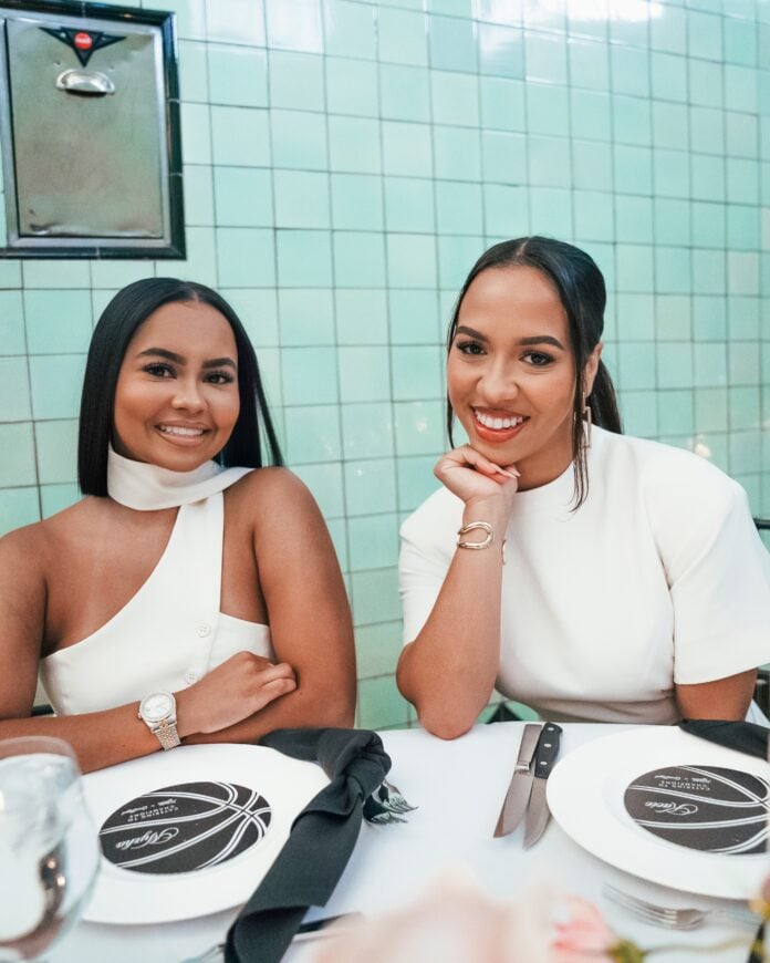 Naomi Wright and Krystal Vega, co-founders of Forks & Fortune, a private social collective for women of color. (Photo/Spiffy)