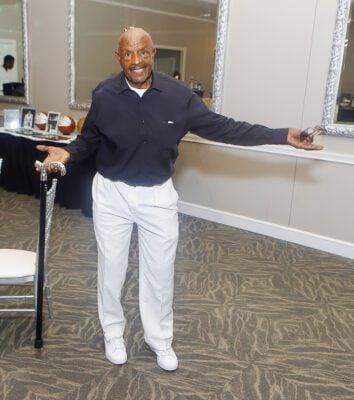Indiana basketball hall of famer Bill Hampton birthday party at Broadmoor Country Club.