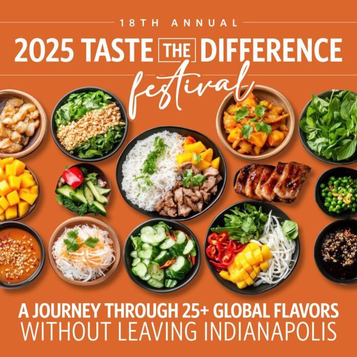The 18th annual Taste the Difference Festival takes place from noon to 4 p.m. on Aug. 23 at Global Village Welcome Center, 4233 Lafayette Road.